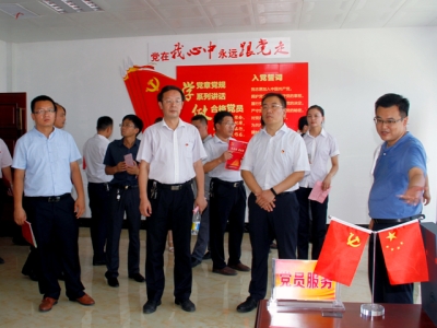 梁山縣委常委、組織部部長王建一行蒞臨天意機(jī)械調(diào)研